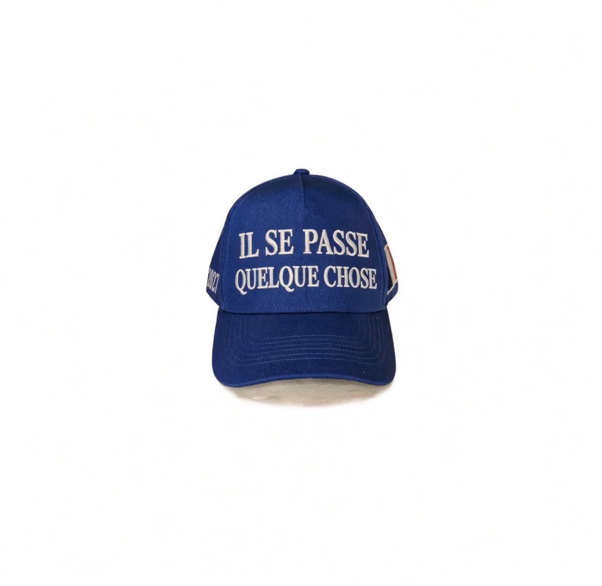 Casquette DL27 bleu marine, inscription blanche